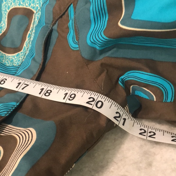 Roxy Jacket Womens XS Blue Brown Full Zip Hooded Coat Ski Snowboard Mod Hipster - Picture 9 of 10